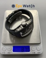 RM055 NTPT White Bezel With Black Rubber Strap RMUL2 Super Clone