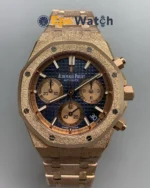 Royal Oak Chronograph 26239OR with frosted blue dial Super Clone
