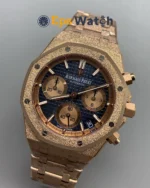 Royal Oak Chronograph 26239OR with frosted blue dial Super Clone