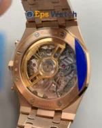 Royal Oak Chronograph 26239OR with frosted blue dial Super Clone