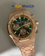 Royal Oak Chronograph 26239OR with frosted blue dial Super Clone