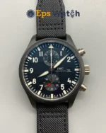 IWC Pilot's Watch IW389001 Black Dial 44mm Super Clone