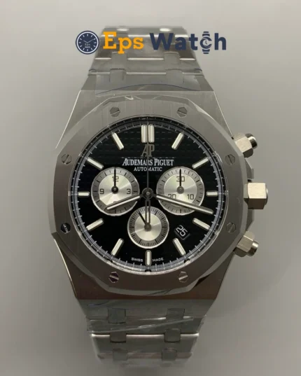Royal Oak Chronograph 26331ST 41mm Black Dial Super Clone
