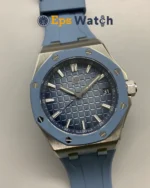 Royal Oak Offshore 15605SK 43mm Light Blue Dial Super Clone