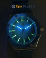 Royal Oak Offshore 15605SK 43mm Light Blue Dial Super Clone