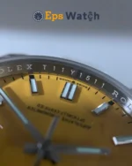 Oyster Perpetual 124300 Yellow Dial 41mm Super Clone