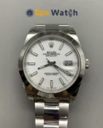DateJust 126300 Best Version 41mm White Dial VS3235 Super Clone