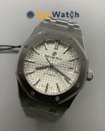 Royal Oak 15400 1:1 White Textured Dial with Bracelet 41mm Super Clone