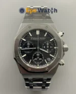 Royal Oak Chronograph 26240ST 41mm Black Dial Super Clone