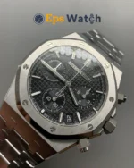 Royal Oak Chronograph 26240ST 41mm Black Dial Super Clone