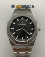 Royal Oak 15500 1:1 Best Version 41MM Black Textured Dial Super Clone