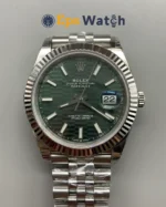 DateJust 126334 Best Version 41mm Green Grooved Dial Super Clone