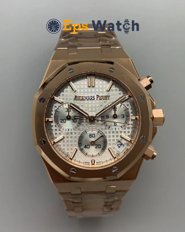 Royal Oak Chronograph 26240 White Dial 41mm Super Clone