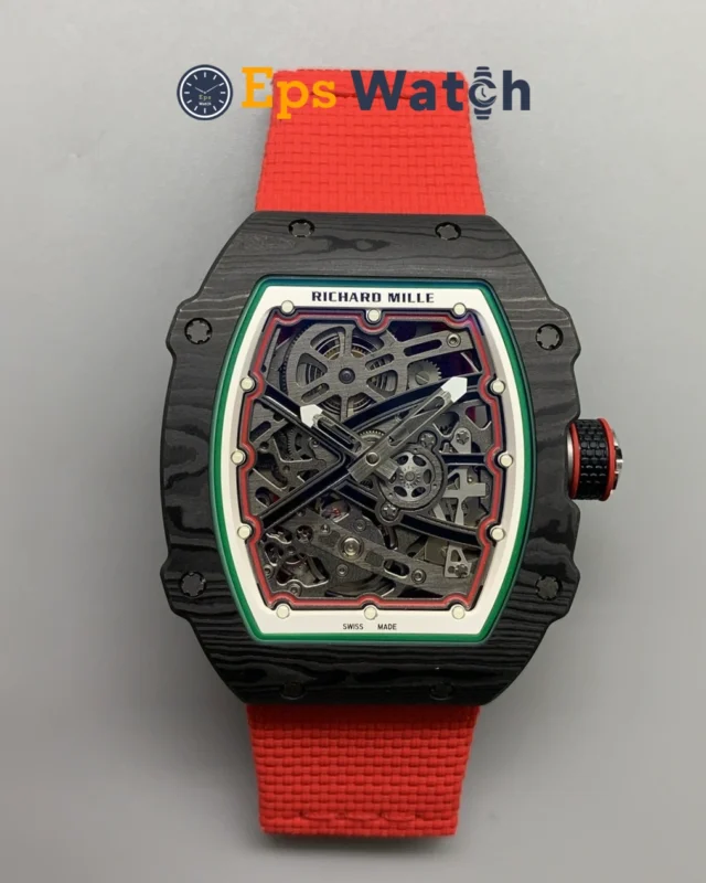 RM11-03RG 1:1 Best Version RG Chronograph with Black Inner Bezel - Super Clone