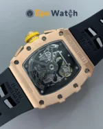 RM11-03RG 1:1 Best Version RG Chronograph with Black Inner Bezel - Super Clone
