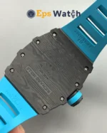 Richard Mille RM35-01 Best Version Blue Silicone Strap Super Clone