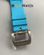 Richard Mille RM35-01 Best Version Blue Silicone Strap Super Clone