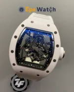 RM055 White Ceramic Skeleton Dial 43mm RMUL2 Super Clone