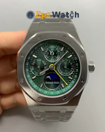 Royal Oak 26606ST Green Multifunction Dial 1:1 Best Version 41MM Super Clone