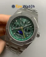 Royal Oak 26606ST Green Multifunction Dial 1:1 Best Version 41MM Super Clone