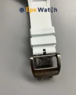 RM055 APSF White/Black Rehuat White Rubber Strap RMUL2 Super Clone