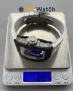 RM055 APSF White/Black Rehuat White Rubber Strap RMUL2 Super Clone