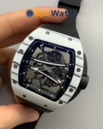 RM61-01 Yohan Blake Rehaut White Bezel Black Rubber Strap NTPT Super Clone