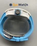 RM055 Blue Cer/RU Skeleton Dial with Blue Rubber Strap RMUL2 Super Clone