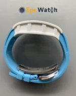 RM055 Blue Cer/RU Skeleton Dial with Blue Rubber Strap RMUL2 Super Clone