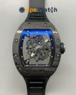 RM055 NTPT Black/Red Bezel Black Rubber Strap RMUL2 Super Clone