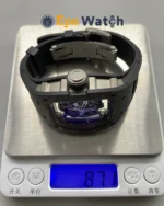 RM055 NTPT Black/Red Bezel Black Rubber Strap RMUL2 Super Clone