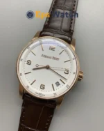 AP Code 11.59 15210OR 41mm White dial with brown leather strap Super Clone