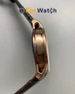 AP Code 11.59 15210OR 41mm White dial with brown leather strap Super Clone