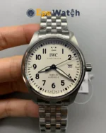 IWC Pilot's Watch IW328208 White Dial 40mm Super Clone
