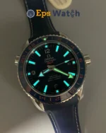 Planet Ocean 600m GMT Best Version 43.5mm Blue Dial Super Clone