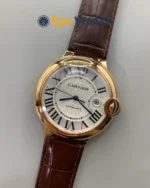 Ballon Bleu Best Version 40mm White Dial Rose Gold Bezel Super Clone