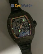 Richard Mille RM055 Gold-rimmed Skeleton Dial 43mm Super Clone