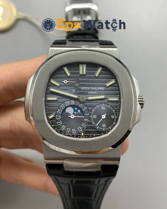 Nautilus 5712 Modified With Cal.240 Movement Dark Blue Dial Super Clone