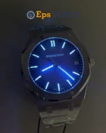 Royal Oak 41mm 15500 1:1Blue Textured Dial on SS Bracelet Super Clone