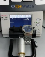 Royal Oak 41mm 15500 1:1Blue Textured Dial on SS Bracelet Super Clone