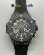 Big Bang Series Black Ceramic 42mm Skeleton Dial Super Clone