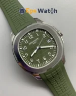 Aquanaut 5168G Best Version Khaki Green Dial Super Clone