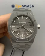Royal Oak 15450 37mm SS/SS Grey Textured Dial Super Clone