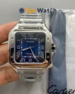 Cartier Santos Best Version 40mm Blue Dial Super Clone