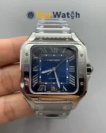 Cartier Santos Best Version 40mm Blue Dial Super Clone