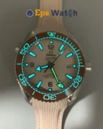 Planet Ocean 600m Best Version Beige Dial 43.5mm Super Clone