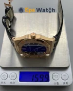 Royal Oak 15500OR Rose Gold 41mm Black Dial Super Clone