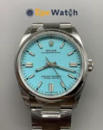 Oyster Perpetual 124300 Tiffany Blue Dial 41mm Super Clone
