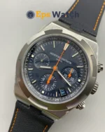 Overseas Series 5510V Best Version Gray-Blue Dial Super Clone
