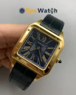 Santos Best Version Blue Dial Blue Leather Strap Super Clone